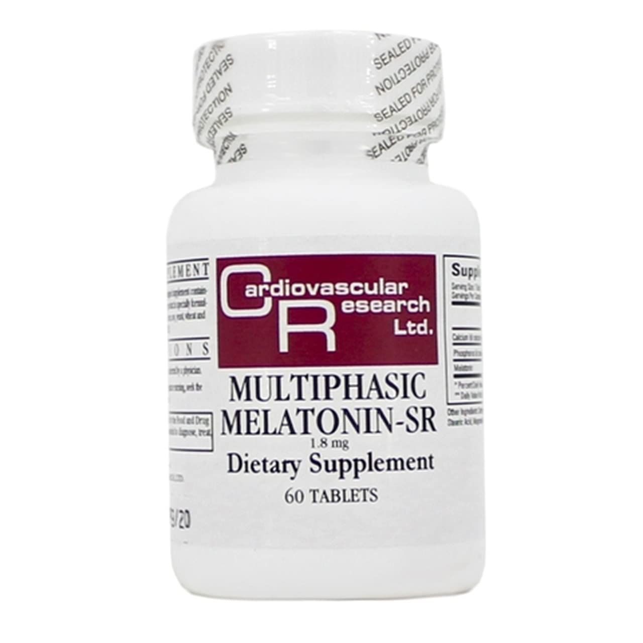 Cardiovascular Research - Multiphasic Melatonin-SR 1.8 mg 60 tabs