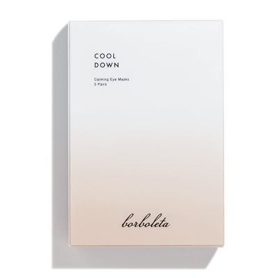 Borboleta Cooldown Calming Under Eye Masks - Under Eye Hydrating Patches for Puffy Eyes and Dark Circles (5 Pack)