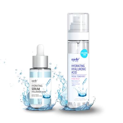 epielle Hydrating Hyaluronic Acid Serum Mist epielle Brightening Vitamin C Serum Mist For all skin types, 100 Vegan Cruelty-Free (Hyaluronic Acid Serum Mist)