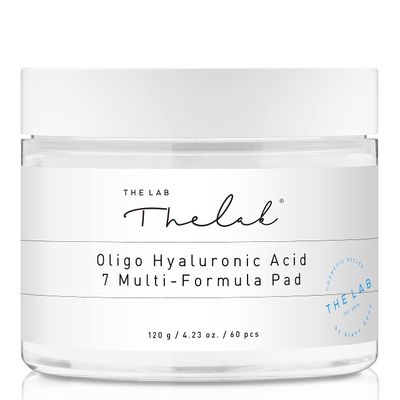 Blanc Doux 100 Oligo Hyaluronic Acid 7 Multi-Formula Skin Essence Toner Pads - 60 pcs 4 Oz, Deep Hydration Soothing, Calming Formula, Hypoallergenic Cotton, Skin Moisture Boost for All Skin Types