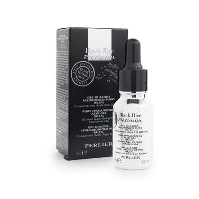 Perlier Black Rice Platinum 94.5 Pure Hyaluronic Acid, 0.5 fl. oz.