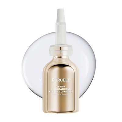 PURCELL 5 Glutathione Face Serum - High Concentration with Vitamin B3, Vitamin E, Tranexamic Acid, Hydrating Brightening, Lightweight, 1.01 oz