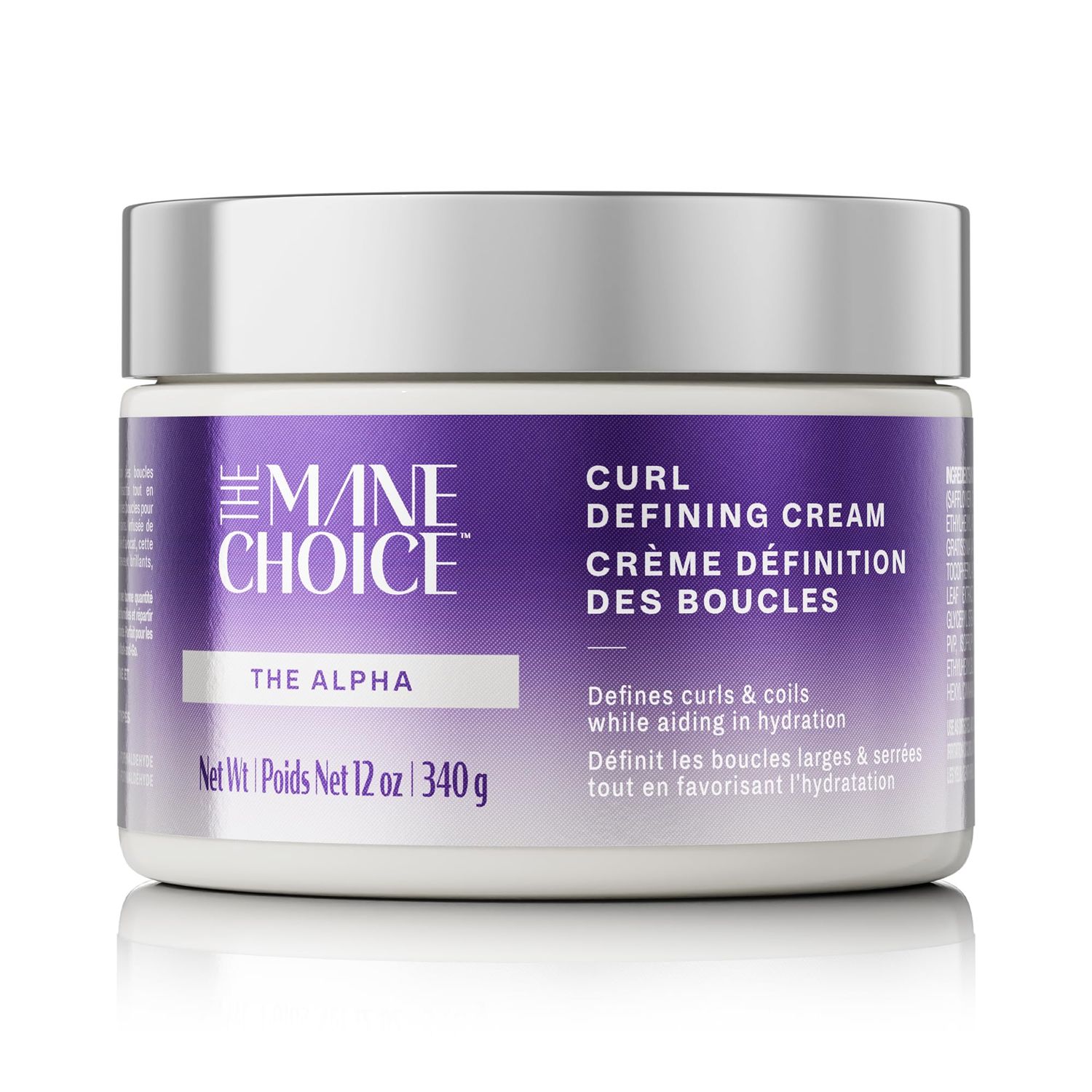 The Mane Choice The Alpha Curly As Can Be Curl Defining Cream,12 Oz, Defines, Hydrates Smooths Frizz, Curl Cream For Coily, Wavy Curly Hair, Enriched with Biotin Vitamin E, Paraben-Free