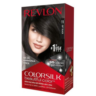 Revlon ColorSilk Beautiful Color, Soft Black 11 1 ea (Pack of 12)