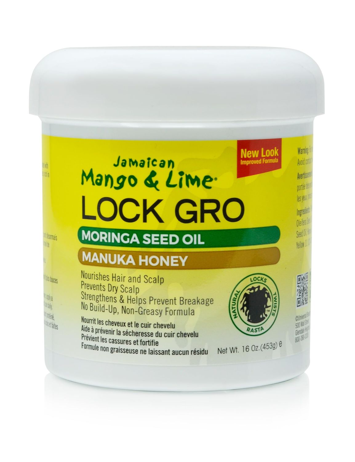 Jamaican Mango and Lime Lock Gro Hair Gel, 16 Ounce