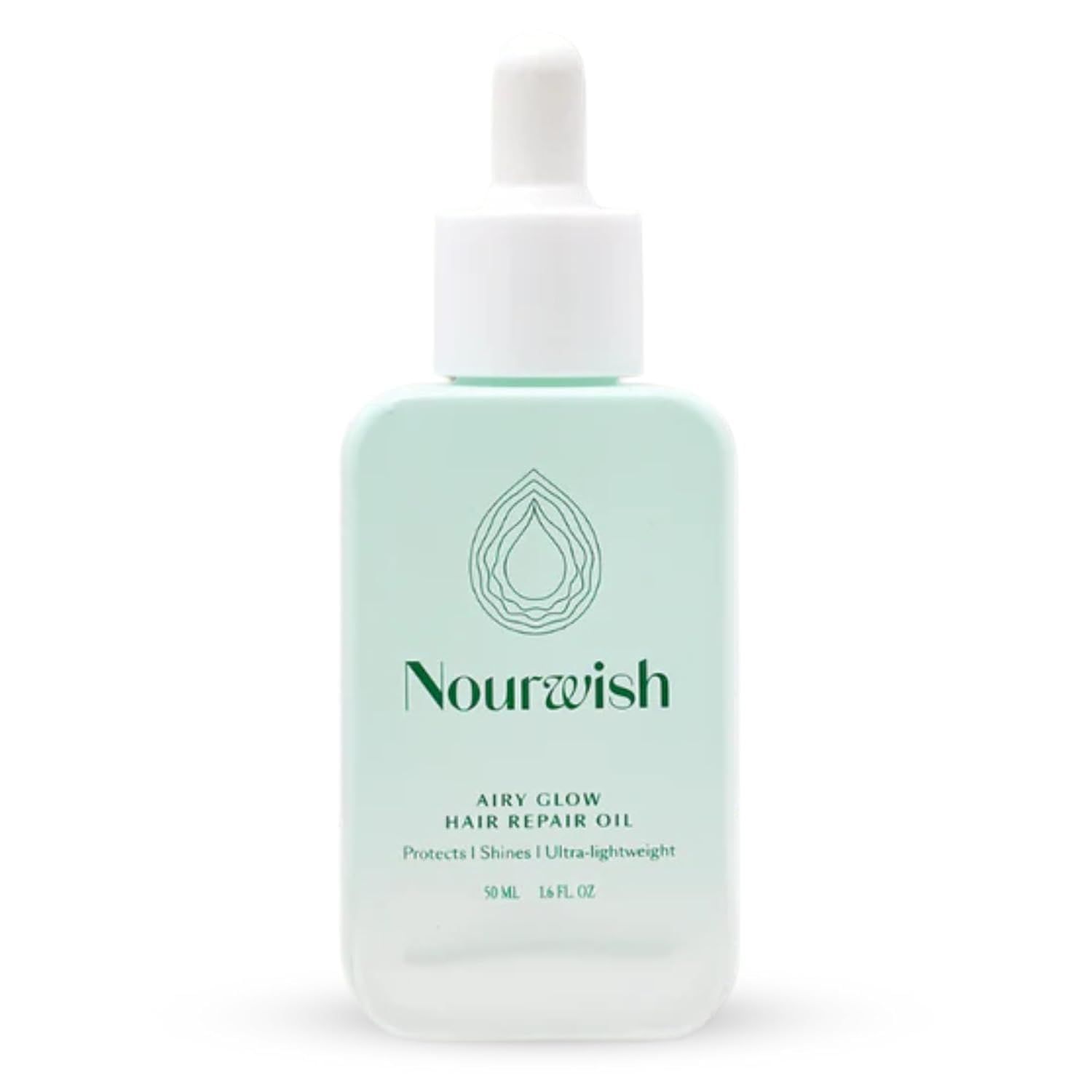 NOURWISH Hair Repair Oil Anti Frizz, Fine, Asian Hair Oil (Korean, Japanese) Haircare For Damaged Low-Porosity Hair