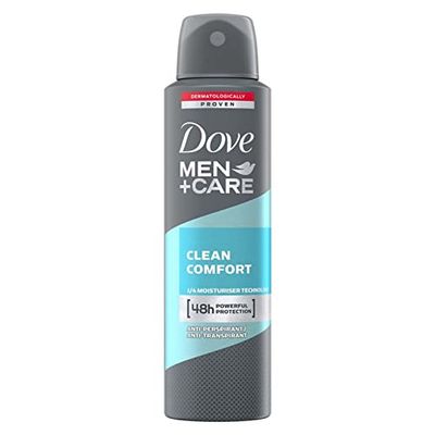 Dove MenCare Clean Comfort Deodorant Spray 150 ml by Dove