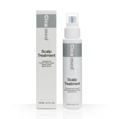 Cicamed Hair Loss Treatment Spray - Strengthening Scalp Serum with Procapil, Vitamin B5 Antioxidants for Thicker, Fuller Hair - Silicone Sulfate Free Vegan - 3.4 fl oz (100ml)