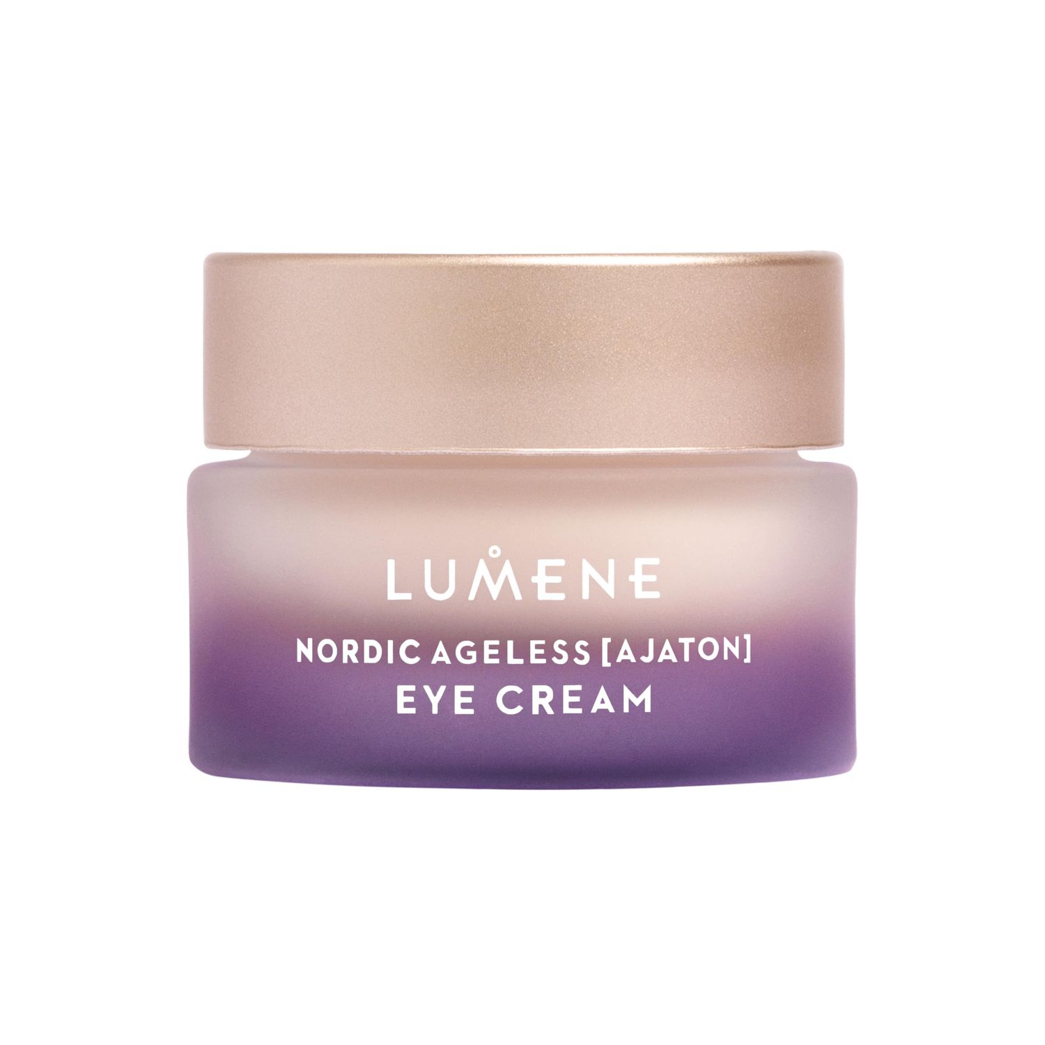 Lumene Ajaton Nordic Ageless Eye Cream - Anti Aging Eye Cream Reduces Fine Lines and Wrinkles - Antioxidant Formula Nurtures Moisturizes Under Eye Area - Skin Firming Dark Circle Eye Cream (15ml)