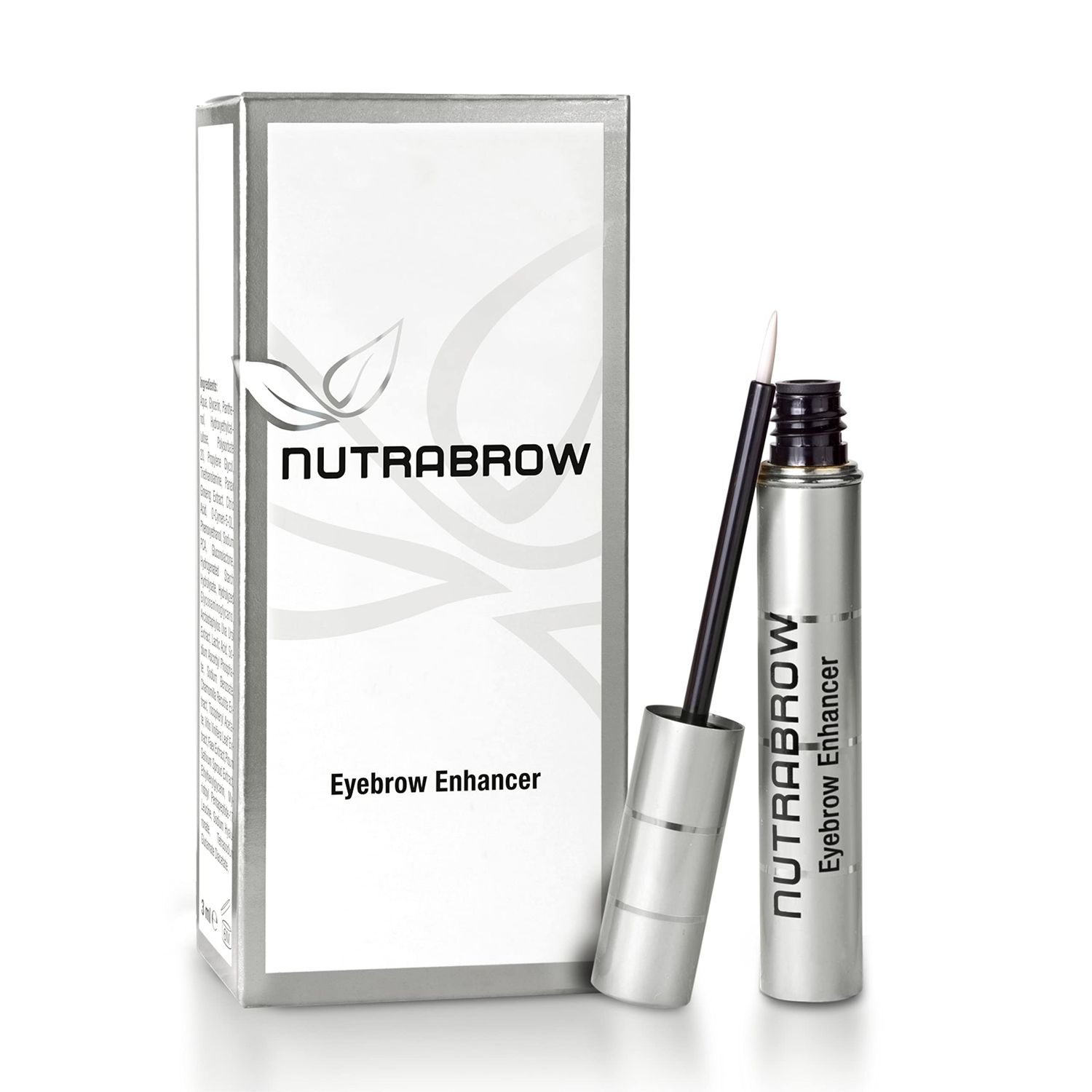 Nutracosmetic NutraBrow Eyebrow Enhancer - Eyebrow Growth Serum for Thicker Brows in 8-12 Weeks I Eyebrow Serum to Grow Brows I Made in Germany I 3ml