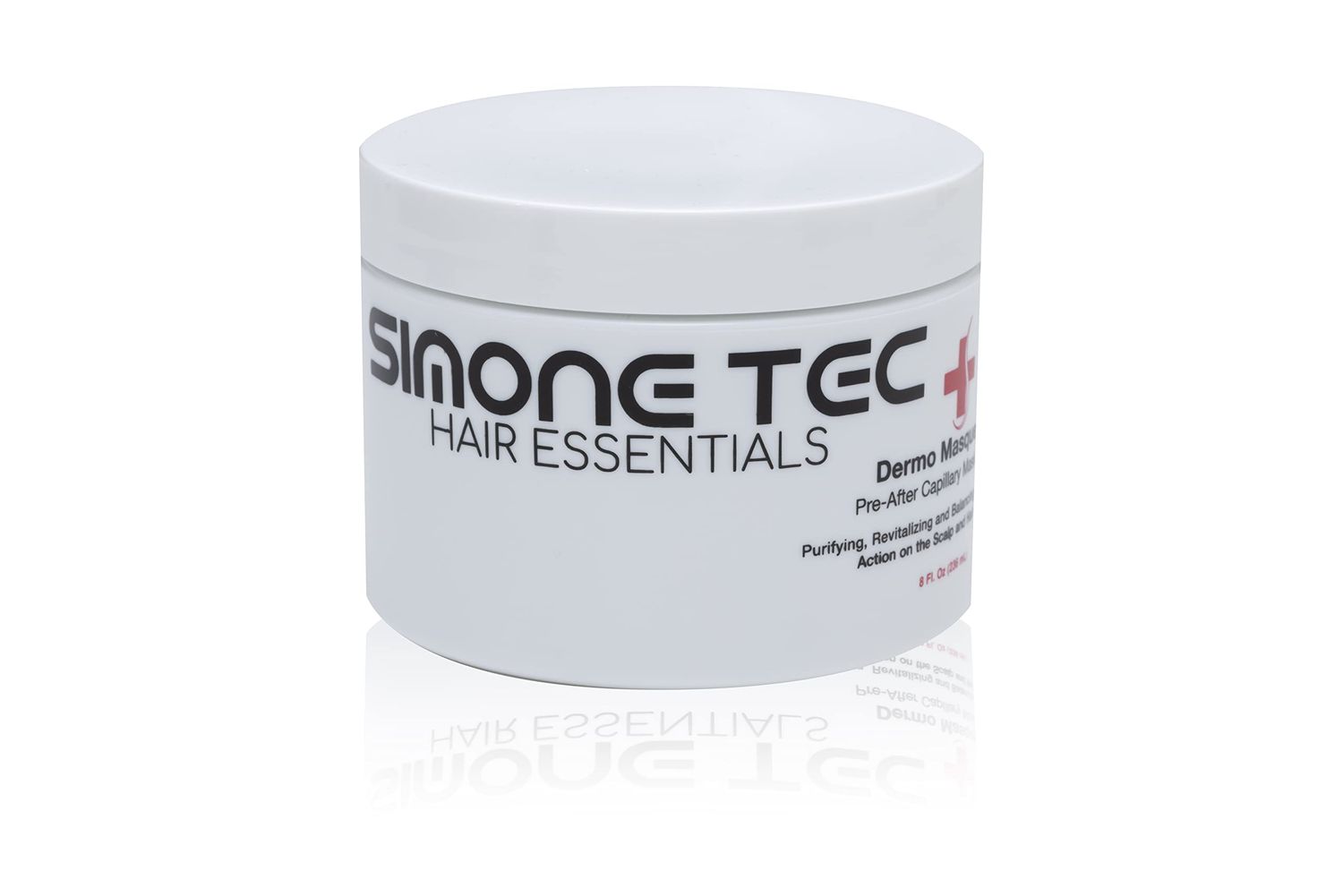 Simone Tec Hair Essentials Dermo Pre-After Capillary Mask 236ML Purifying, Revitalizing and Balancing Action on the Scalp and Hair