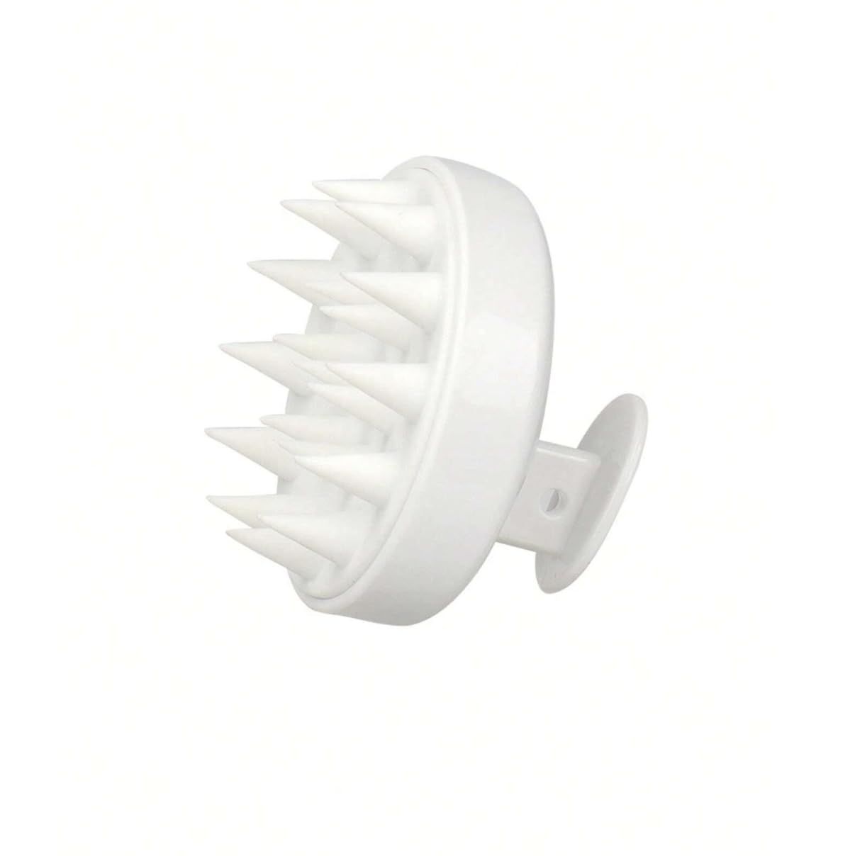 Generic Scalp Massager, Scalp Scrubber, Wheat Straw Hair Scalp Massager, Shampoo Brush for Hair Growth, Wet and Dry Hair, Scalp Exfoliator for Men and Women (White)