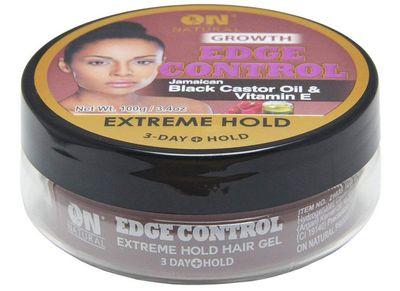 On Natural Edge Control Extreme Hold-Jamaican Black Castor Oil and Vitamin E 3.4 oz
