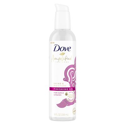 Dove Amplified Textures, Shine Moisture, Finishing Gel, 8 fl oz (236 ml)