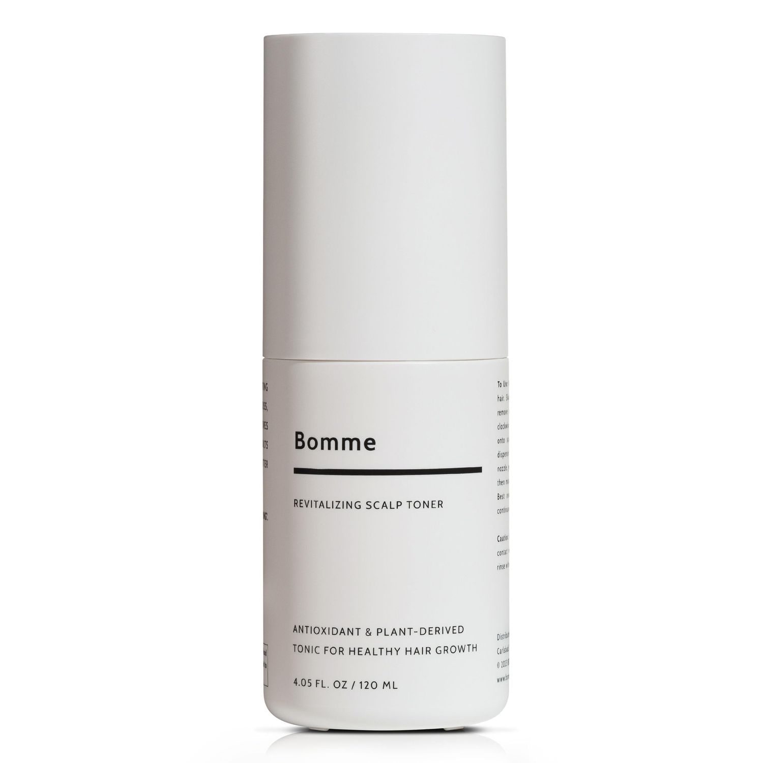 Bomme Revitalizing Scalp Toner - Clinically Tested Scalp Hair Support Plant-Based Antioxidants for Thicker, Stronger Hair Fast-Absorbing, Drug-Free Formula 1-Month Supply