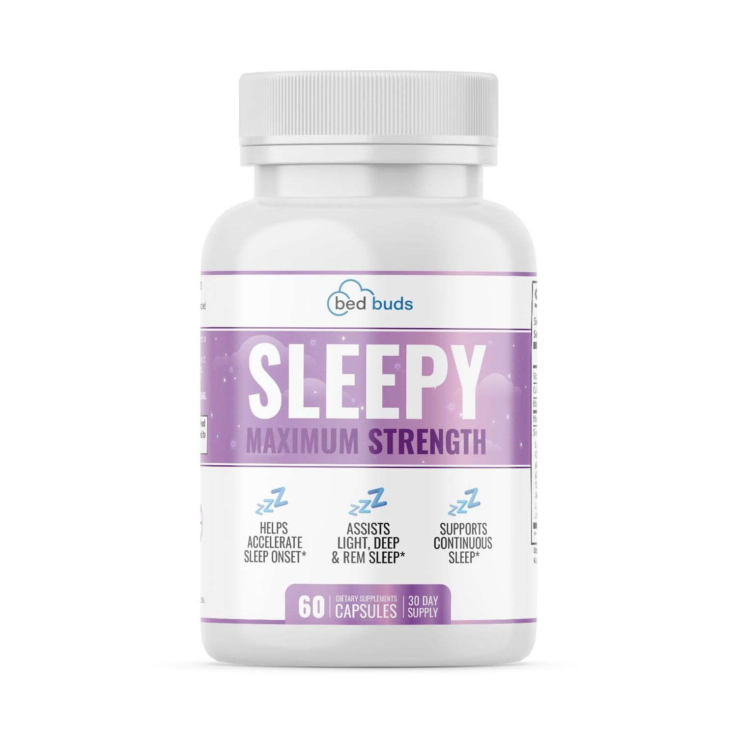 All-in-One Sleep Aid Max Strength with Full Sleep Support for Deep REM Sleep w Melatonin 10mg, Magnesium, Lemon Balm, Passion Flower 14 Sleep-Promoting Ingredients - 3rd Party Tested 60 Caps