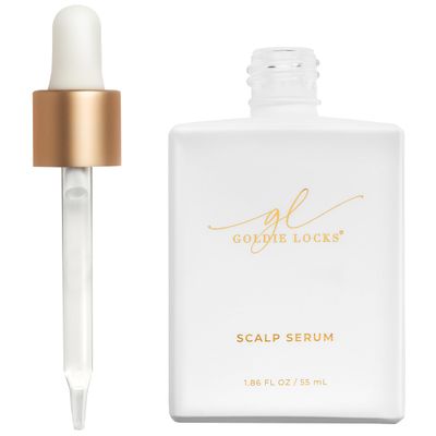 Goldie Locks Scalp Serum, Stimulates Hair Growth, Thickens Strands with Capixyl, Ginseng Probiotic, Strengthens, Restores, Nourishes All Hair Types, Extensions Scalp Health, Hydrating, 1.86 Fl Oz