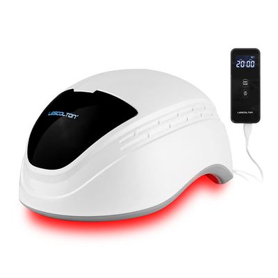 LESCOLTON Hair Growth Device, FDA Cleared, 80 Laser Diodes Rechargeable Red Light Therapy Cap Helmet