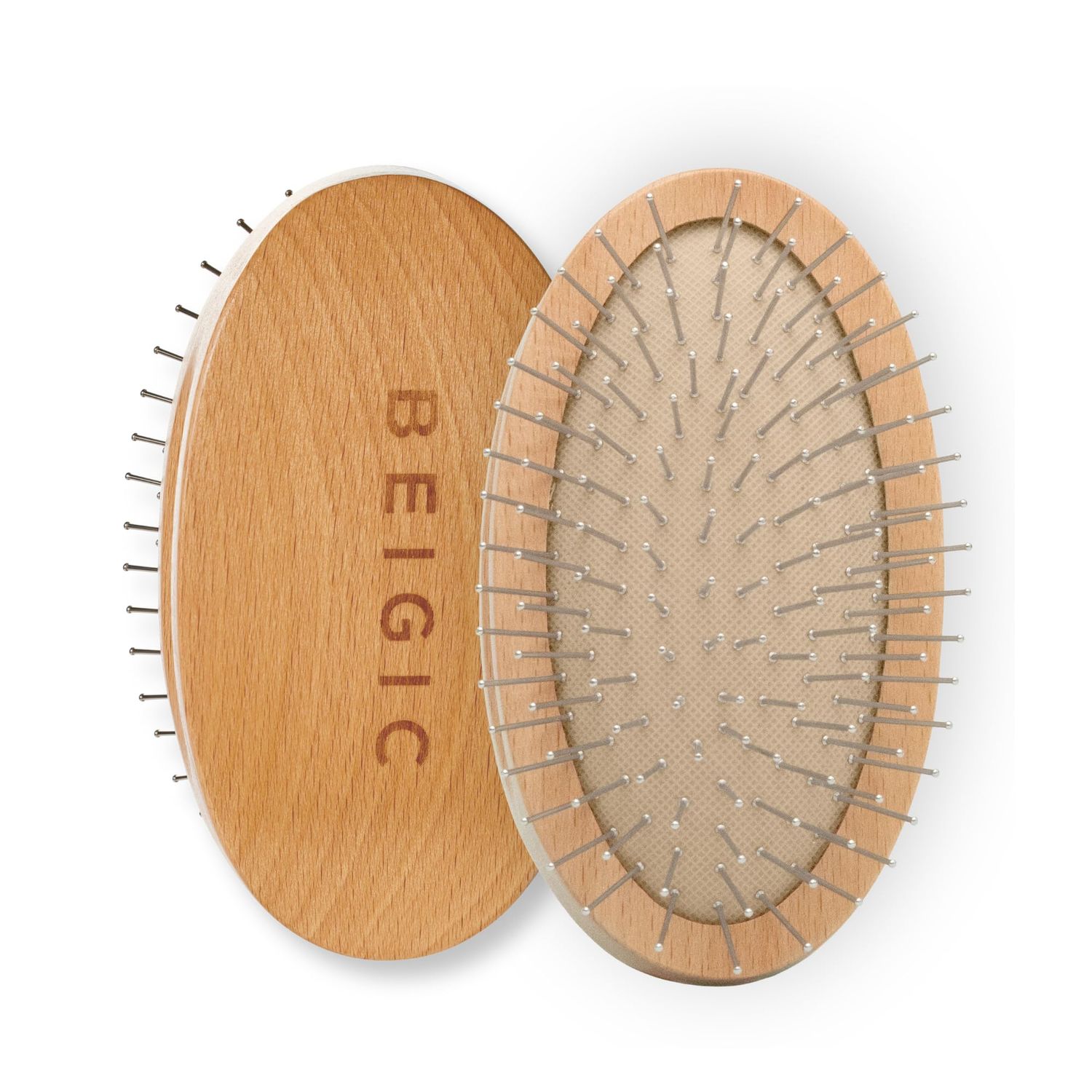 BEIGIC Scalp Massage Hair Brush - Non-Static Hair Scalp Massager Hair Growth - Small Portable Detangler Brush