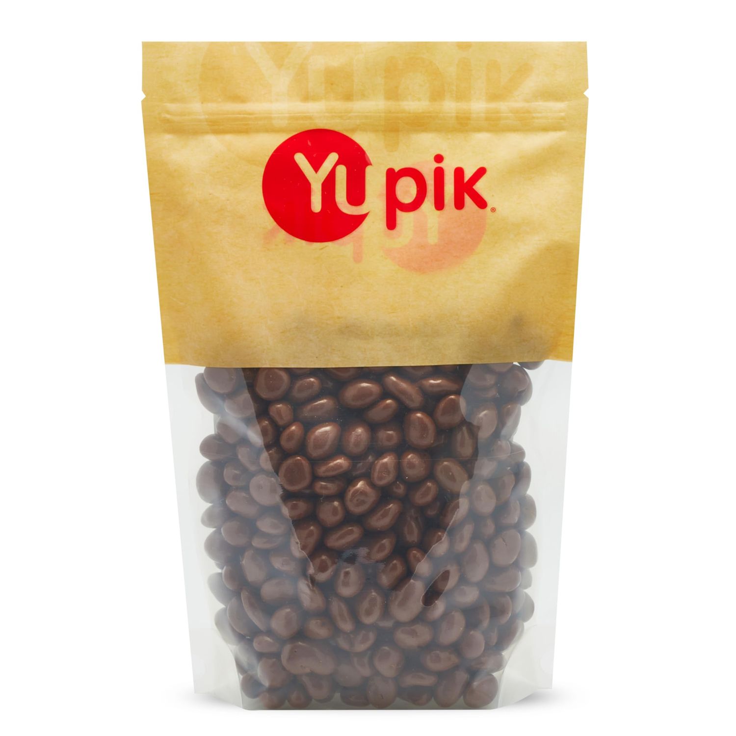 Yupik Milk Chocolate Covered Cranberries, 2.2 lb (35.2 oz), Kosher, Dried Fruits, Dried Cranberries Dipped in Fine Milk Chocolate, Smooth Chewy, Sweet Snacks, Chocolate Candy, For Topping Baking