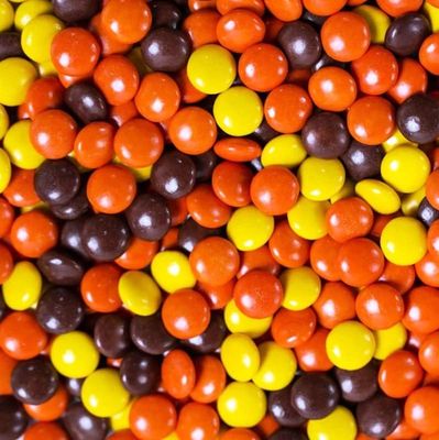 ReecesPieces Peanut Butter Pieces in a Crunchy Candy Shell - Assorted Colors Candy Bulk Pack - 3 Pound