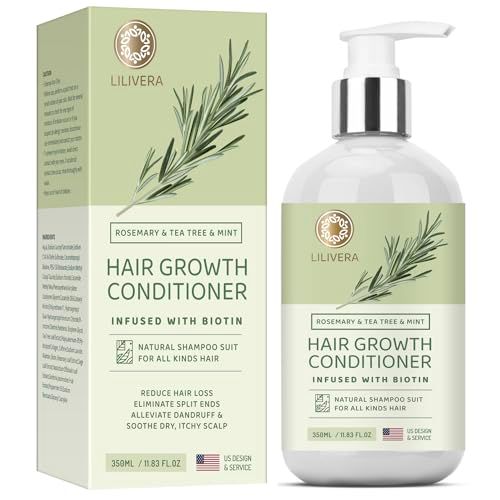 Lilivera Rosemary Hair Growth Conditioner, 11.8 Fl Oz (Pack of 1), white1
