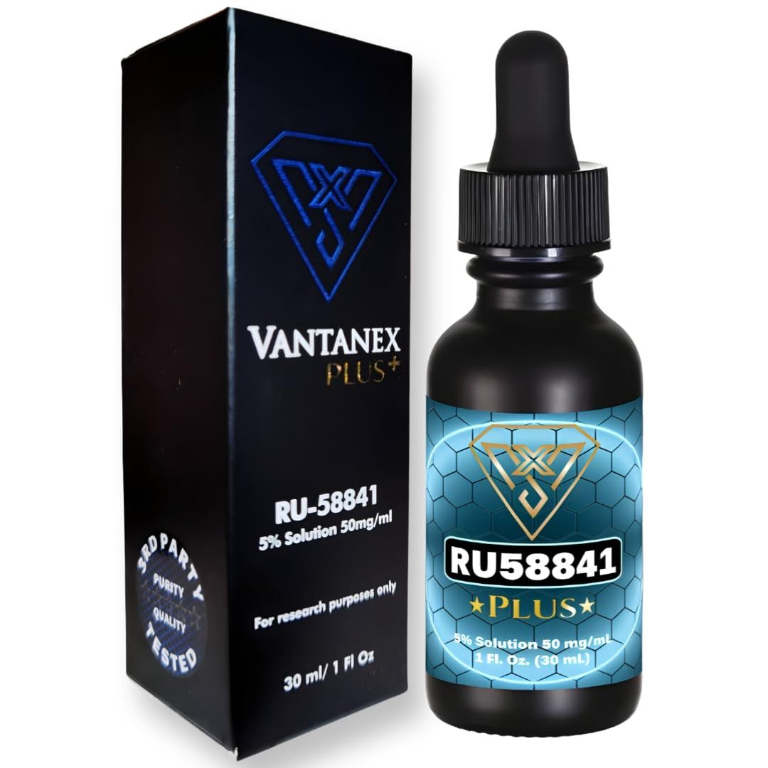Vantanex RU58841 Plus 5 with Biotin, B-Complex, CoQ10 Hair Serum 30mL
