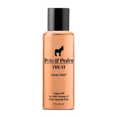 Pete Pedro TREAT - Argan Oil Moisturizing Hair Treatment Keeps Hair Soft, Strong, Frizz-Free, Silky, Shiny Helps Dry Damaged Skin, Nails, Cuticles As Seen on Shark Tank, 2 oz.