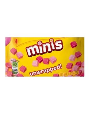 Mini Upwrapped Gummies New Resealable Pouch 8oz (Fave Reds) 8 Ounce Pack of 1 by Leathnu Foundry