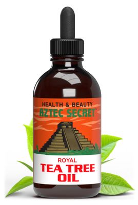 Aztec Secret - Royal Tea Tree Oil - 100 Pure - 4 OZ - Deep Hair Skin Moistruizer - 1 pack