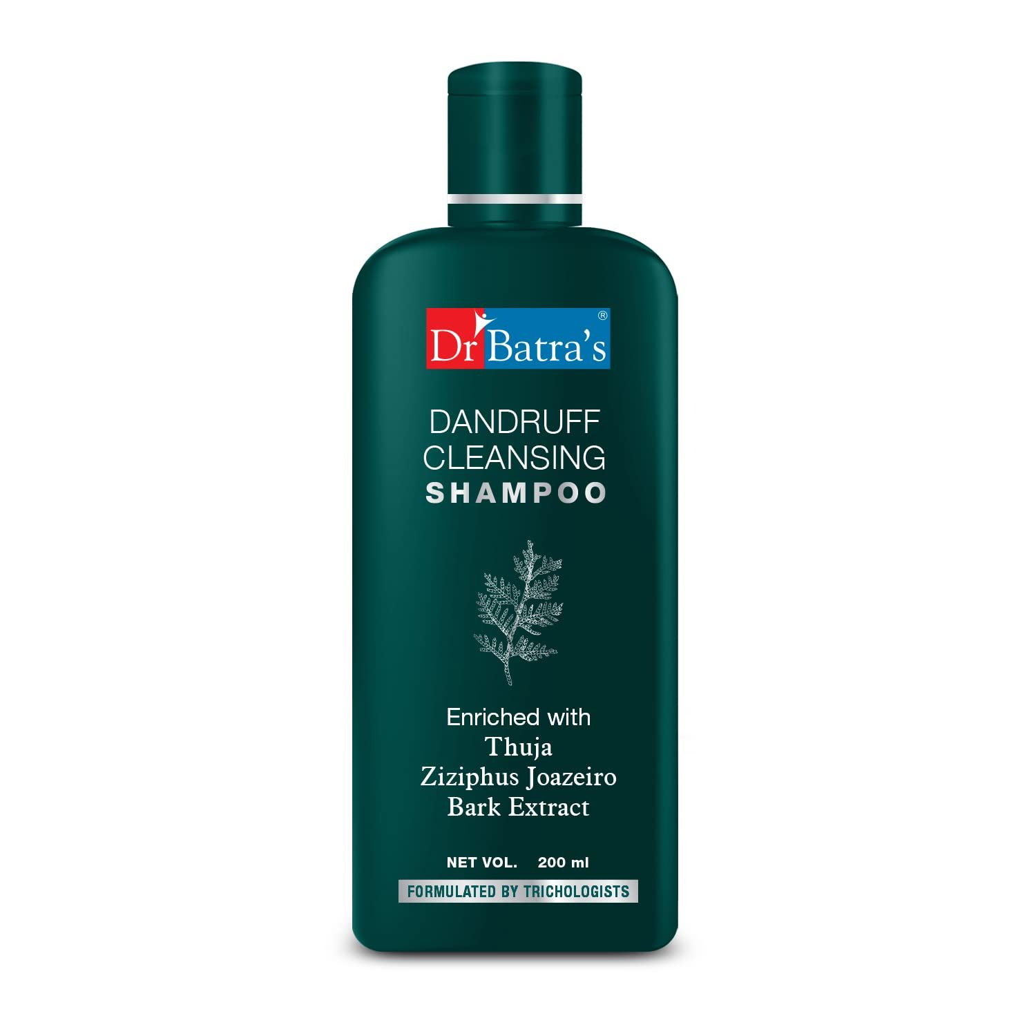 Dr Batra&#39;s Dandruff Cleansing Shampoo Enriched With Thuja For Silky Hair 200ml by Dr Dry