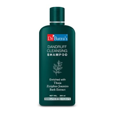 Dr Batra&#39;s Dandruff Cleansing Shampoo Enriched With Thuja For Silky Hair 200ml by Dr Dry