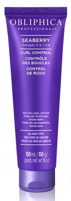 Obliphica Professional Hair Styling Agent - Defining Cream for Normal, Coarse Thick Hair, 5 Fl Oz, Anti-Humidity Protection, Curl Enhancer, Natural UV Protection