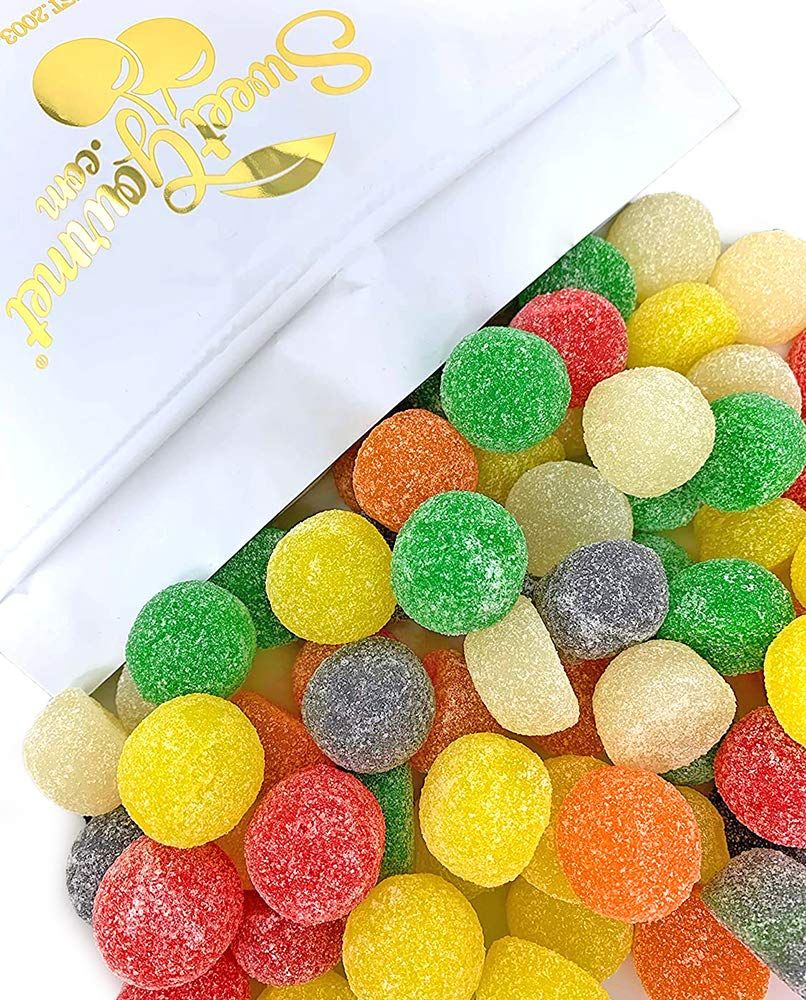 SweetGourmet Assorted Giant Gum Drops Large Gumdrops Jelly Candy 2.5 Pounds
