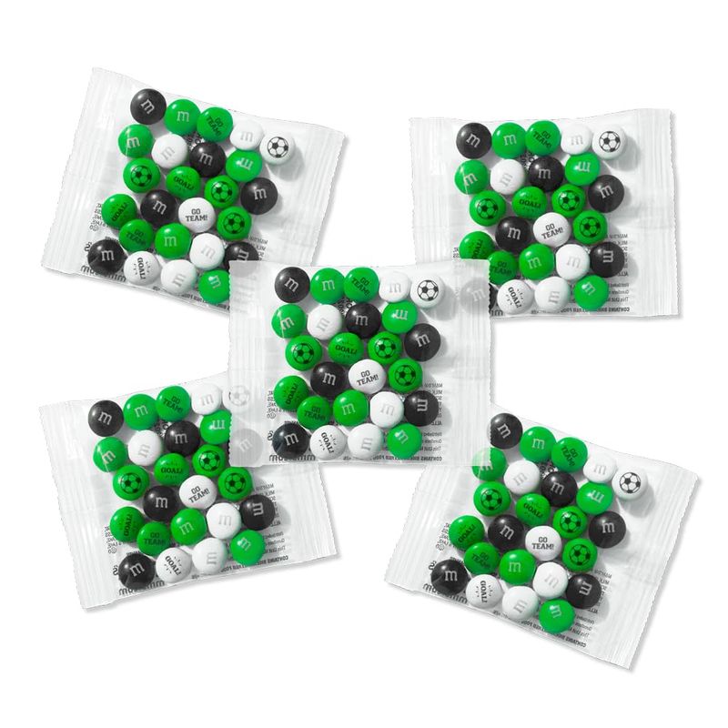 MM'S WORLD Soccer Milk Chocolate Candy Party Favors, set of 30, for Soccer Party Decor, Gifts, Favors, or Sports Theme Birthday