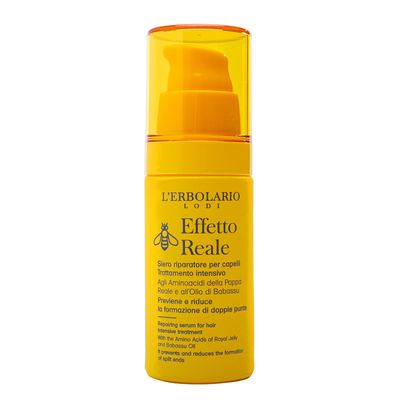 L&#39;Erbolario Effetto Reale Repair Serum - Hair Serum for Thinning Hair - Reduces Split Ends and Provides Essential Nutrients to Strengthen Strands - Softens Tresses for Easy Comb - 1 oz