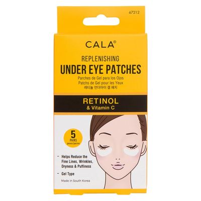 UNDER EYE PATCHES: RETINOL VITAMIN C (5PK)