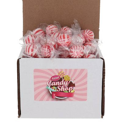 SECRET CANDY SHOP Colombina Jumbo Mint Balls Peppermint Candy in Box (Individually Wrapped) (Peppermint, 1lb)