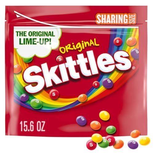 SKITTLES Original Chewy Summer Candy Sharing Size, 15.6oz