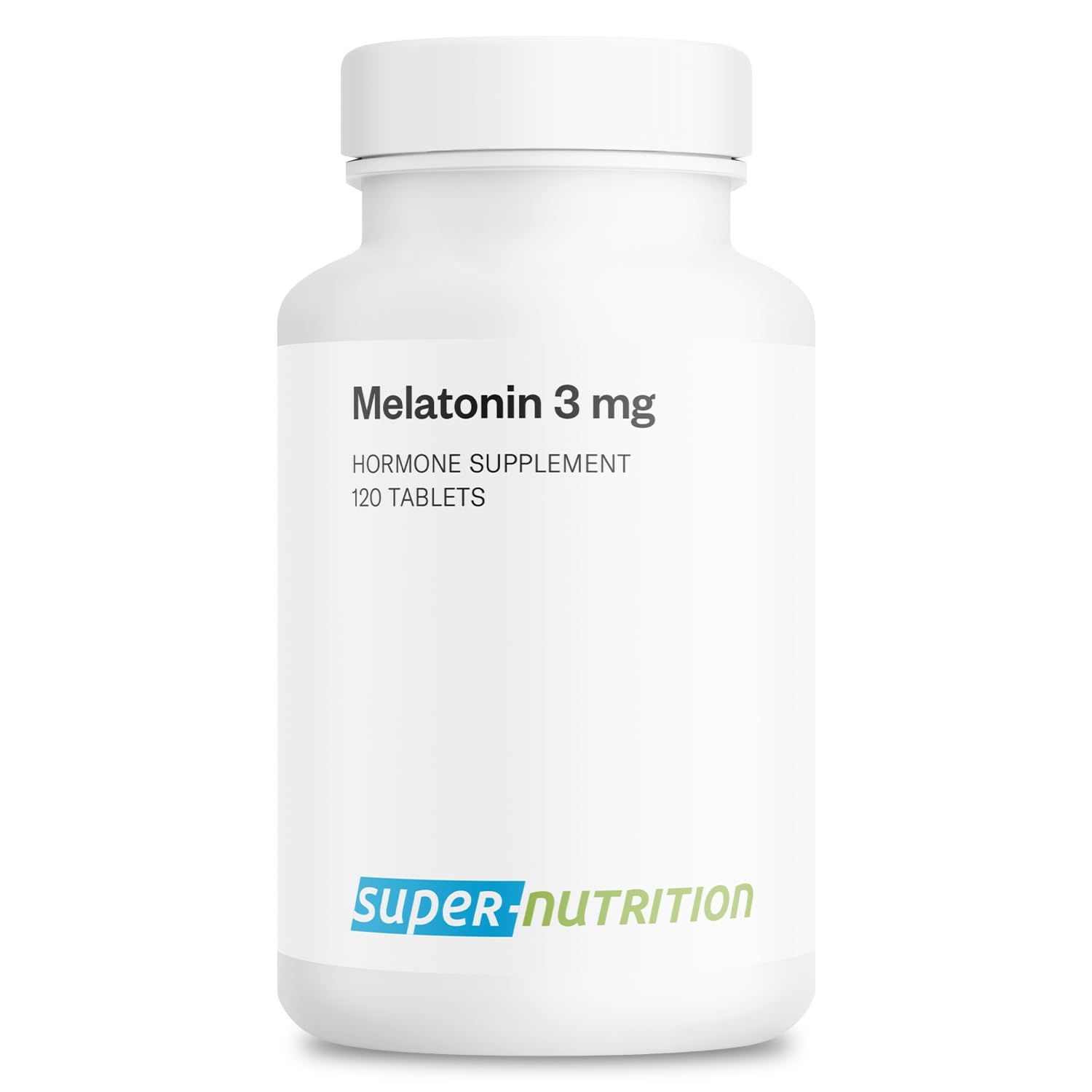Supersmart - Melatonin 3mg (Fast Dissolve) - Natural Restful Sleep - Use for Jet Lag Night Shifts Work Non-GMO Gluten Free - 150 Tablets