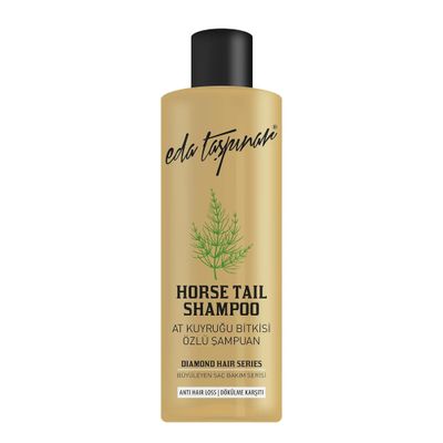 Eda Taspinar Horsetail Herbal Shampoo for Dry and Damaged Hair, Repairing Formula for Faster Growth, Shinier and Healthier Hair, Less Hair Loss, All Eyes On You! (400 ml13.53 fl oz) 1 Pack