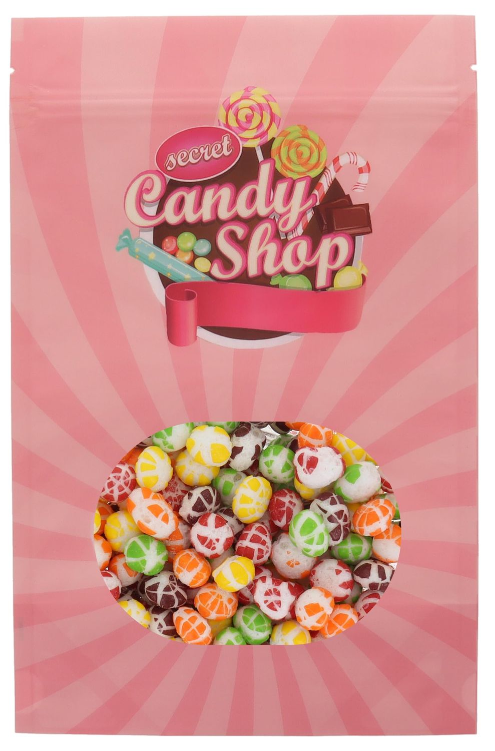 Secret Candy Shop Freeze Dried Candy - Fkittles Rainbow Fruit Flavors (6.5oz, Original)