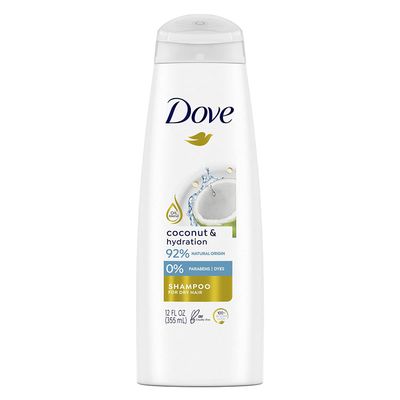 Dove Nutritive Solutions Coconut Hydration Shampoo, 12 fl oz (Pack of 2)