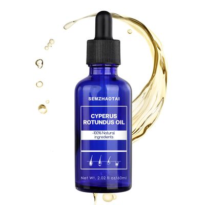 Cyperus Rotundus Oil - Natural Nut Grass Oil for Hair Removal, Reducing Body Hair Growth, Smooth Skin Moisturizing, Soothing Gentle, Ideal for All Skin Types (1pc, 60ml)
