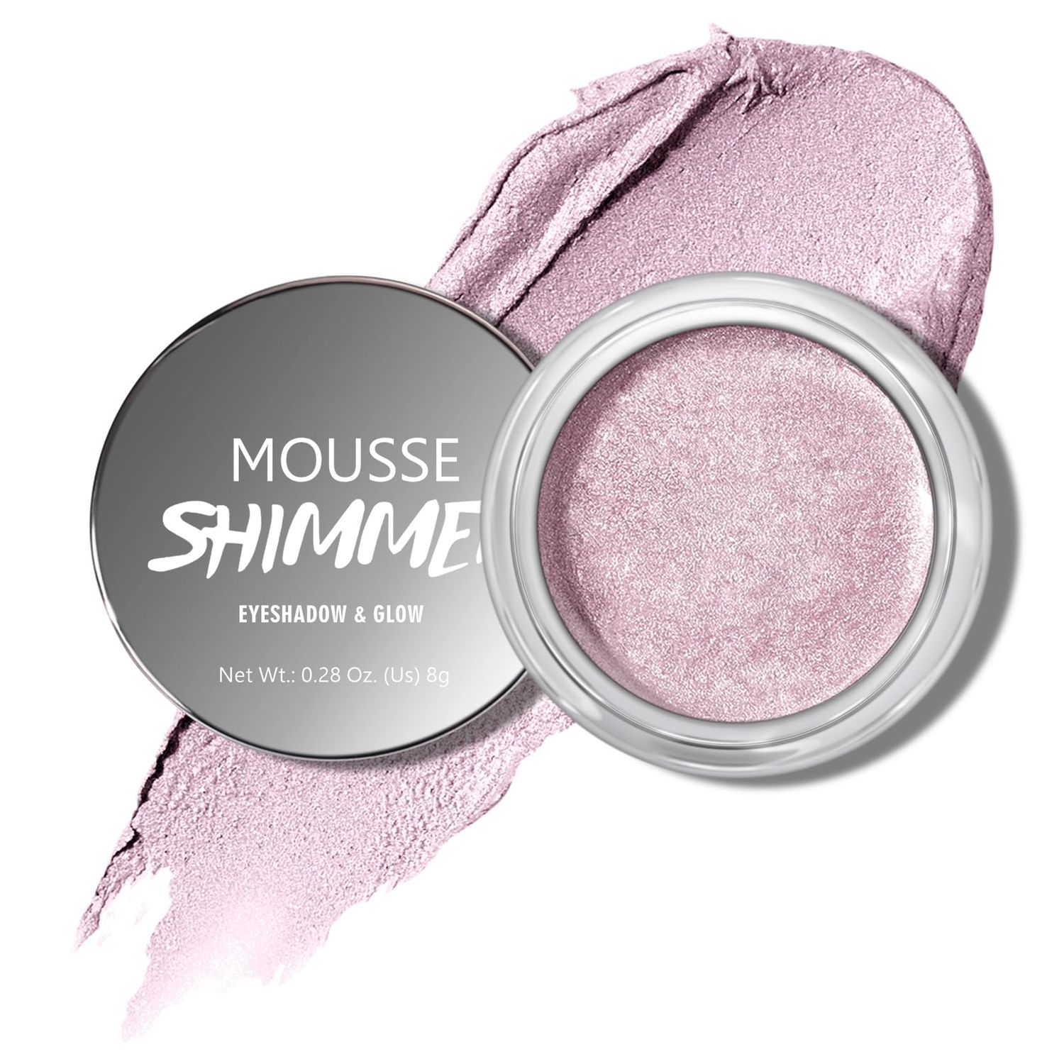 KYDA Shimmer Cream Eyeshadow, Smooth Ice Cream-like Texture, Lasting High Pigmented Creamy Formula, Blendable Shimmer Finish, Face Eyes Highlighter, Multiuse Shimmer Cream, 03