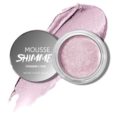 KYDA Shimmer Cream Eyeshadow, Smooth Ice Cream-like Texture, Lasting High Pigmented Creamy Formula, Blendable Shimmer Finish, Face Eyes Highlighter, Multiuse Shimmer Cream, 03