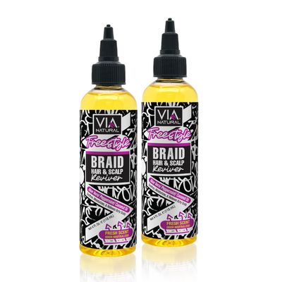 VIA Freestyle Braid Hair Scalp Reviver - pack of 2