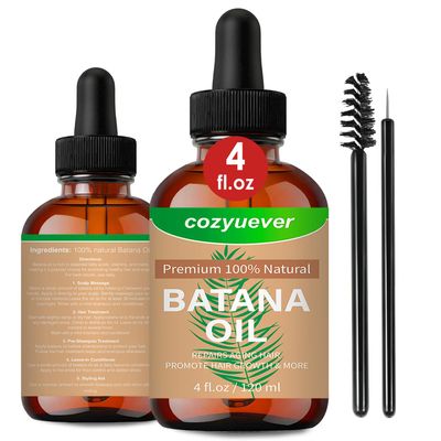 cozyuever Batana Hair Oil - 4 Oz, 100 Pure Natural Oil for Hair Growth, Thickening, Split Ends Dryness - For Men Women