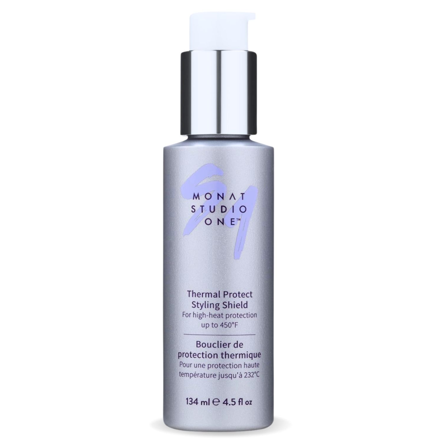 MONAT Studio One Thermal Protect Styling Shield - Heat Protectant for Hair Styling Products. Thermal Protection for Hair From Extreme Heat of Straightening Hair Products - Net Wt. 134 ml 4.5 fl oz