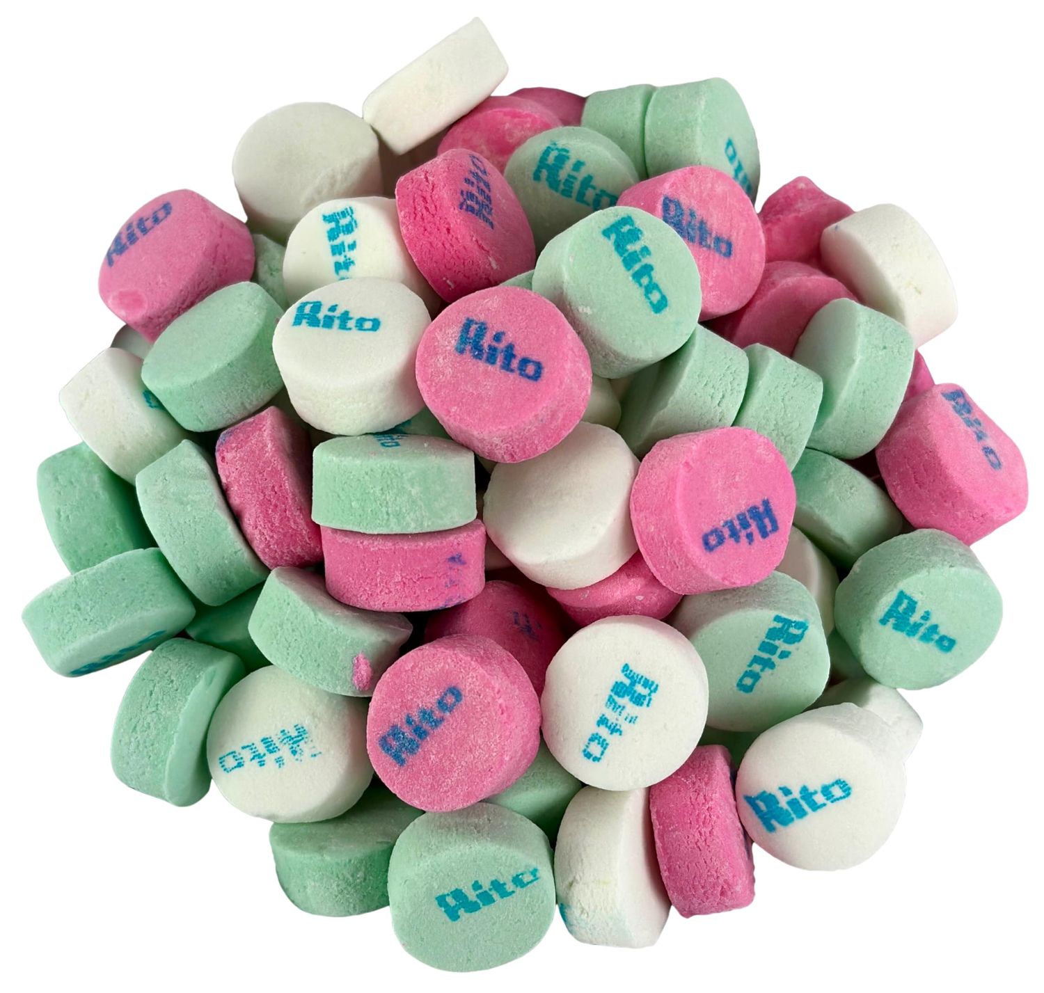 Rito Assorted Mint Lozenge Mix - Peppermint, Wintergreen, Spearmint - 1 Pound